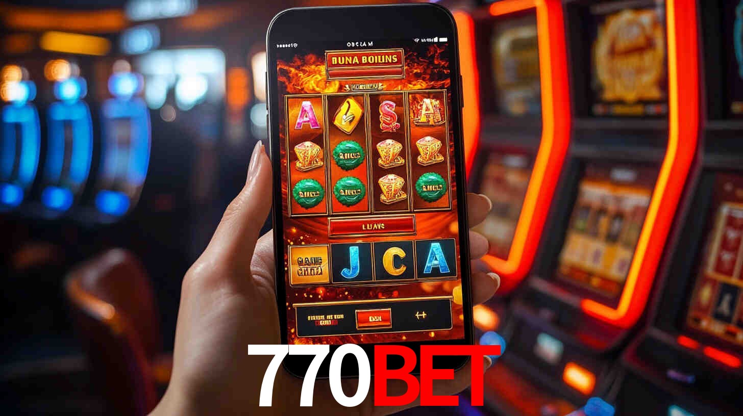 Sinta a adrenalina dos jogos de cassino com 770BET